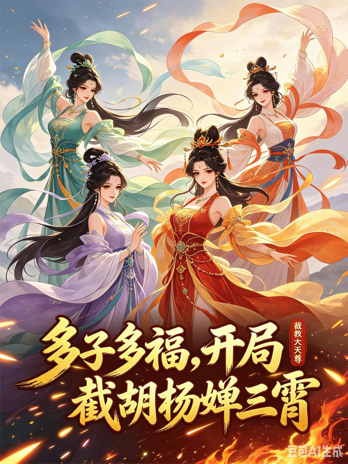 多子多福，开局截胡杨婵三霄