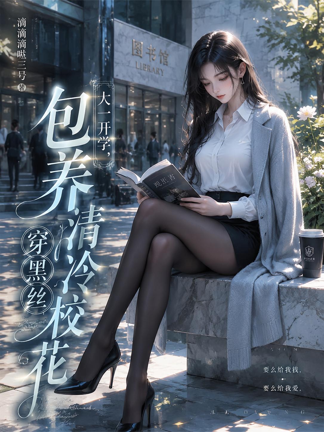 大一开学，包养清冷校花穿黑丝