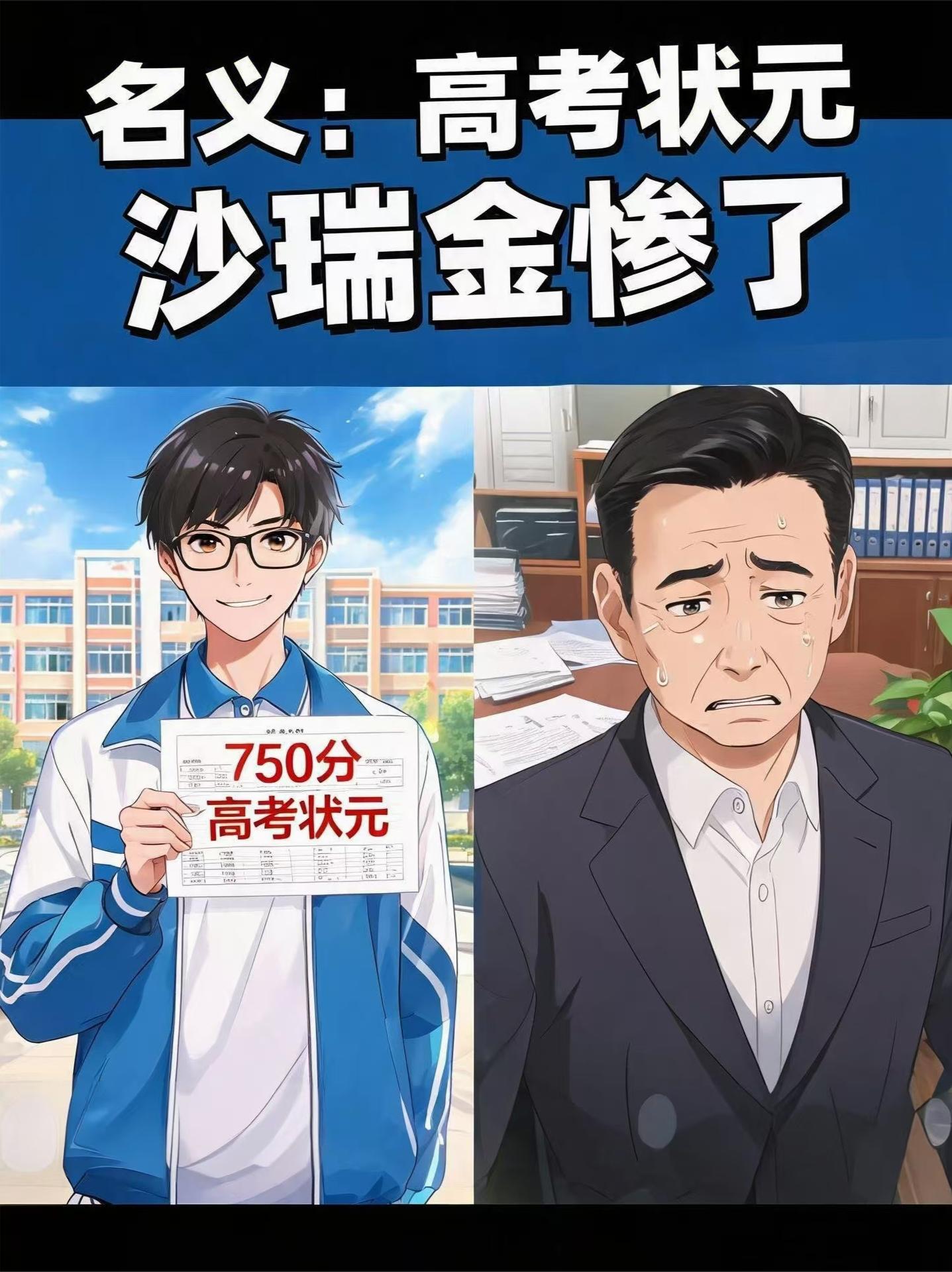 名义：高考状元，沙瑞金惨了