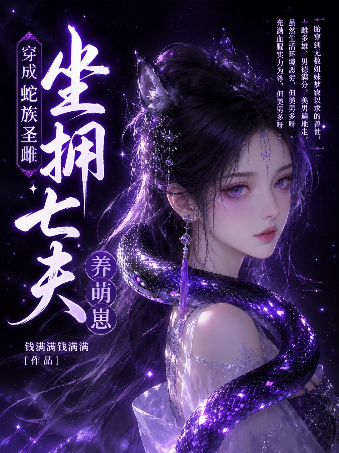 穿成蛇族圣雌，坐拥七夫养萌崽