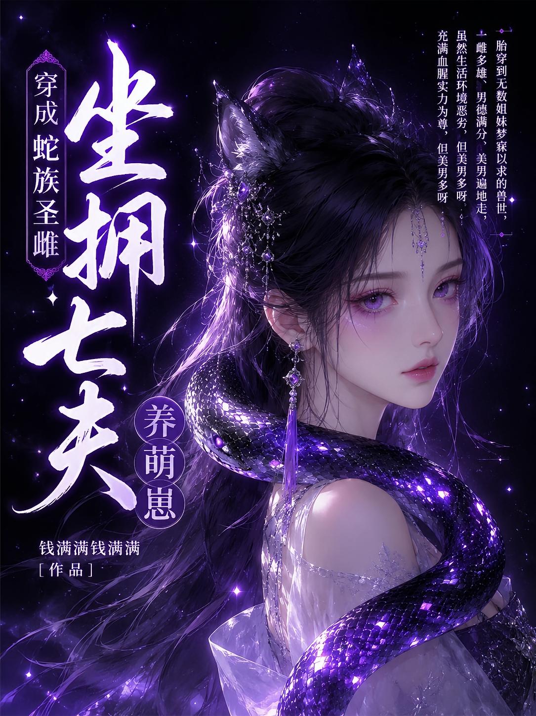 穿成蛇族圣雌，坐拥七夫养萌崽