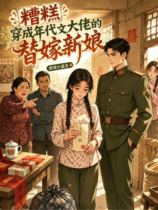 糟糕！穿成年代文大佬的替嫁新娘