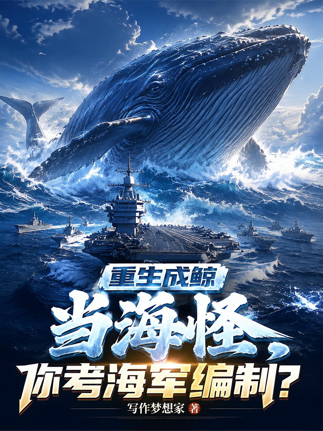 重生成鲸当海怪，你考海军编制？