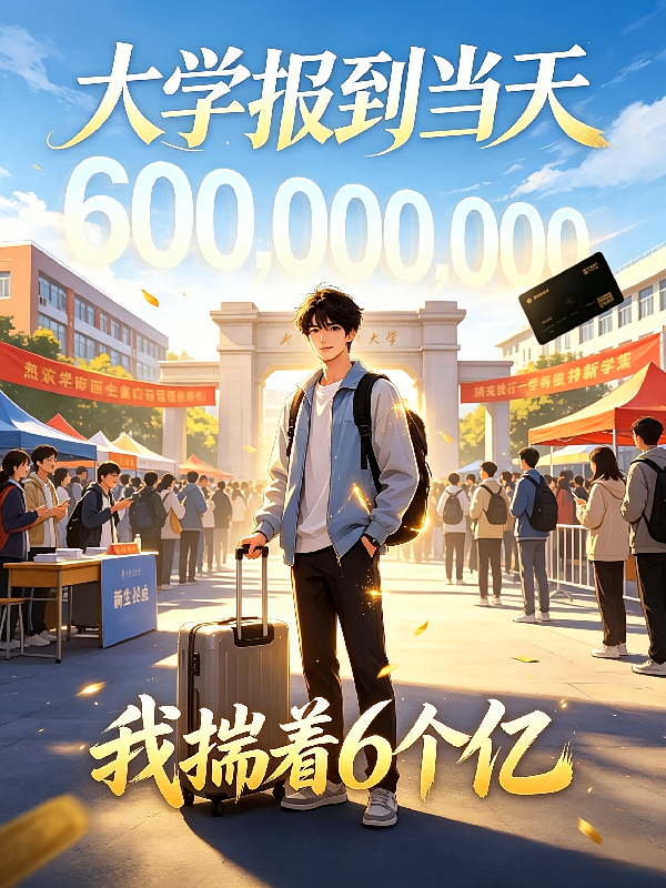 大学报到当天，我揣着6个亿