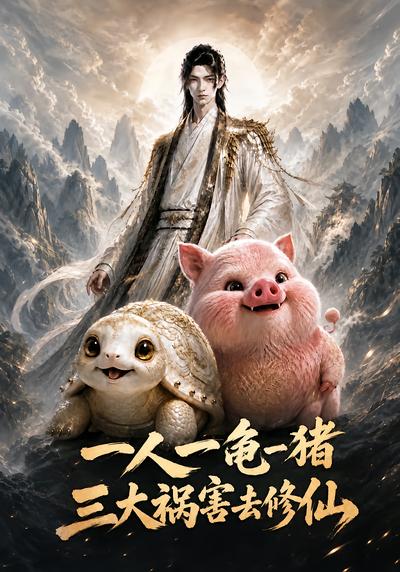 一人一龟一猪，三大祸害去修仙 - 在线观看