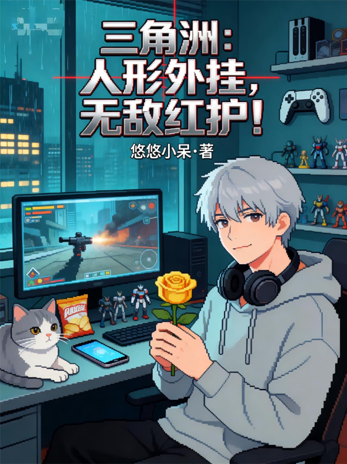 三角洲：人形外挂，无敌红护！
