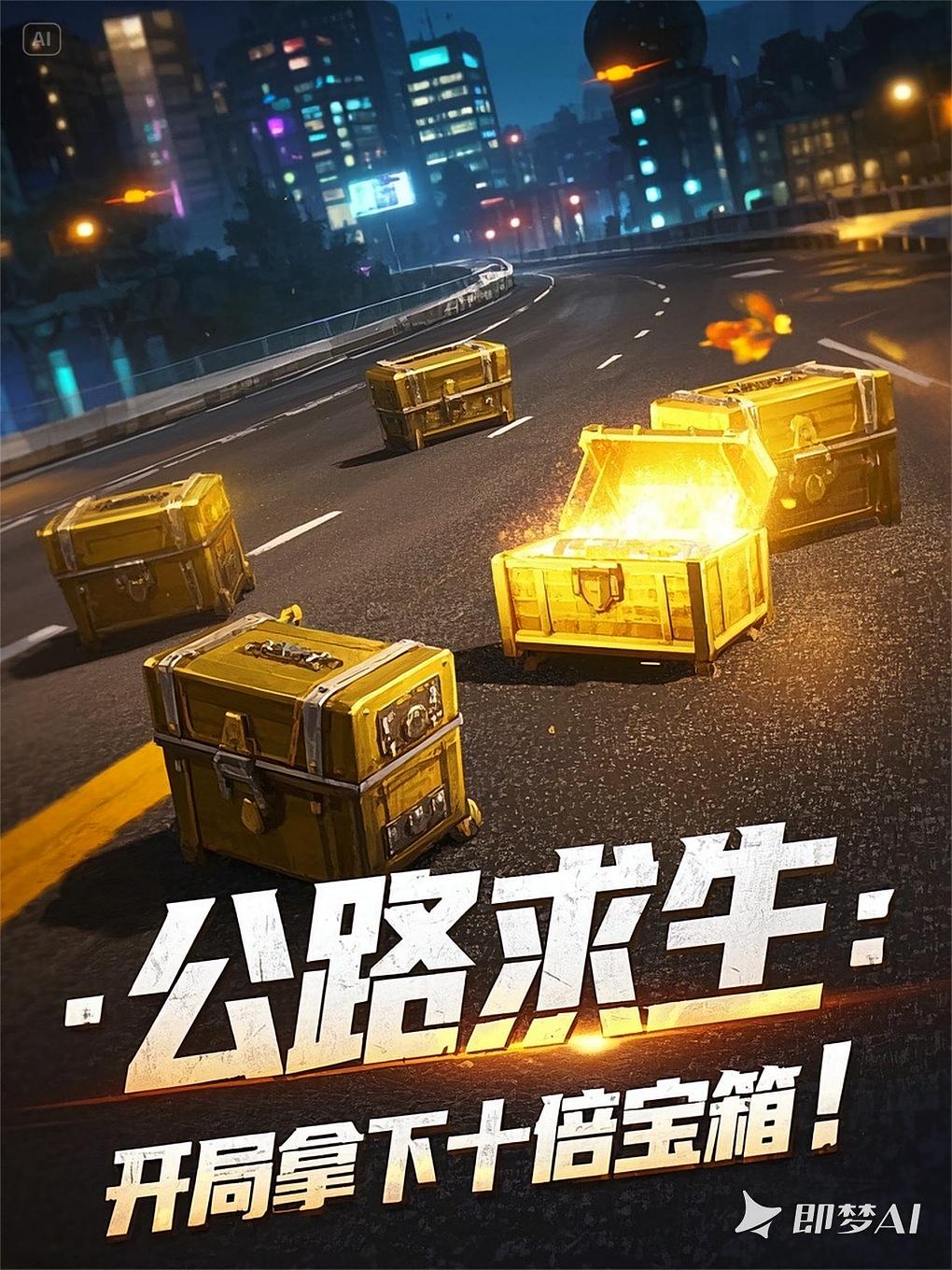 公路求生：开局拿下十倍宝箱！