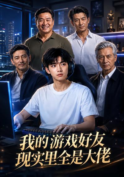 我的游戏好友现实里全是大佬封面