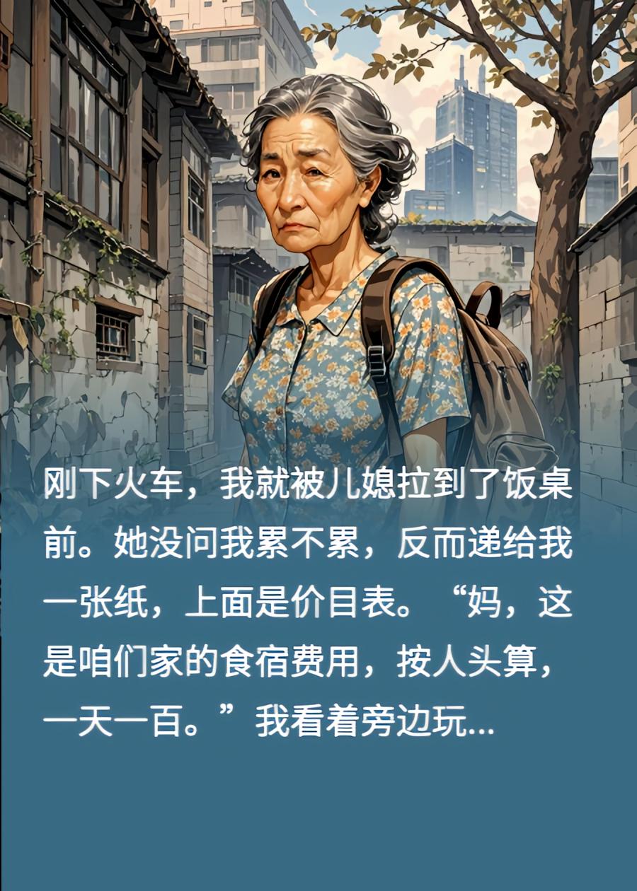妈，一天100！我反手收回婚房，儿媳直接炸锅