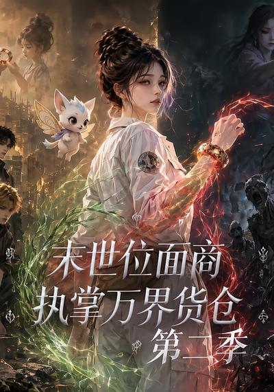 漫剧《末世位面商执掌万界货仓第二季》海报