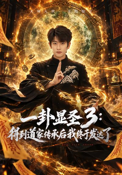 一卦显圣3：得到道家传承后我终于发达了封面