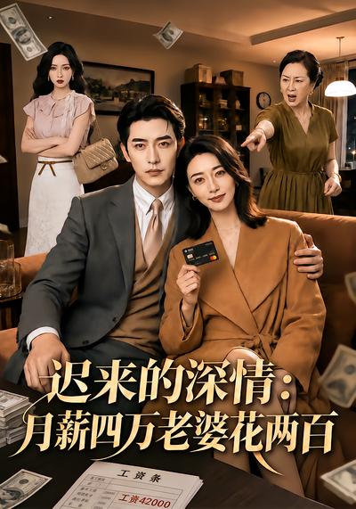 迟来的深情：月薪四万老婆花两百封面