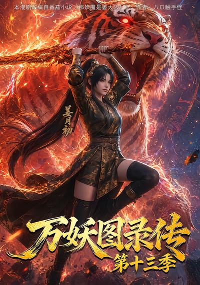 万妖图录传第十三季封面