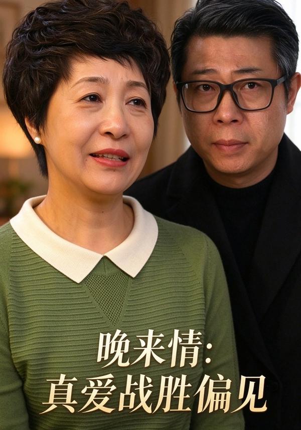 短剧《晚来情：真爱战胜偏见》海报
