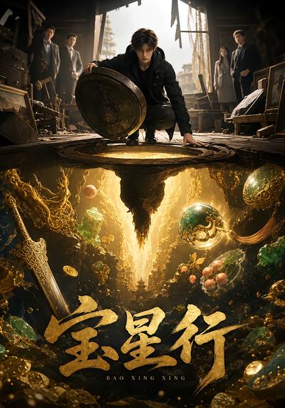 漫剧《宝星行》海报