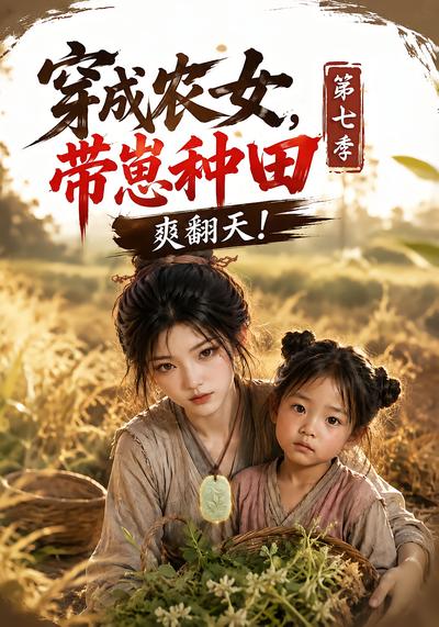 漫剧《穿成农女，带崽种田爽翻天！第七季》海报