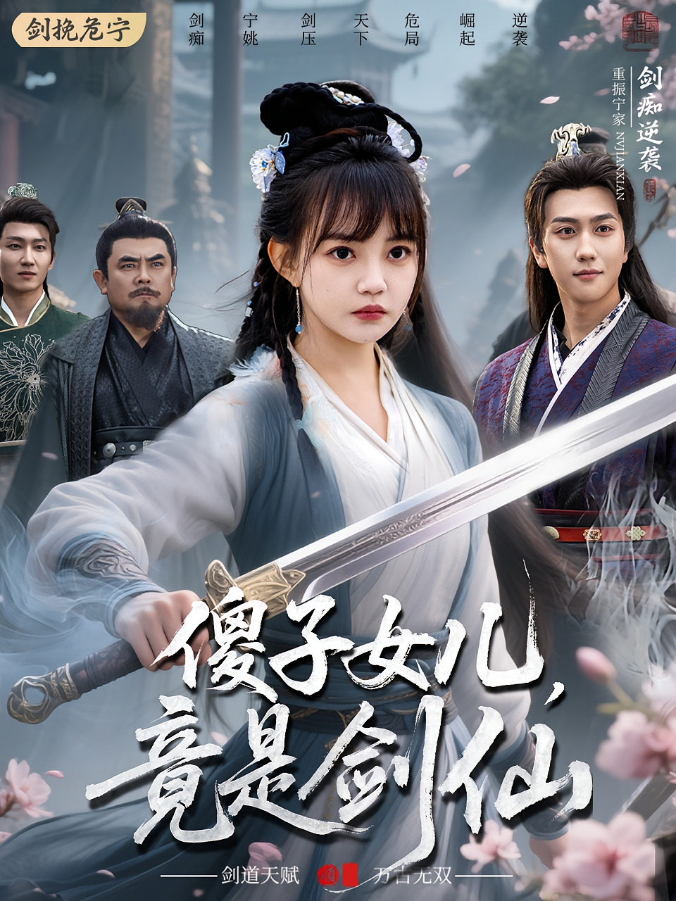 傻子女儿，竟是剑仙