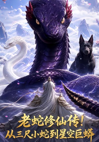老蛇修仙传！从三尺小蛇到星空巨蟒 - 在线观看