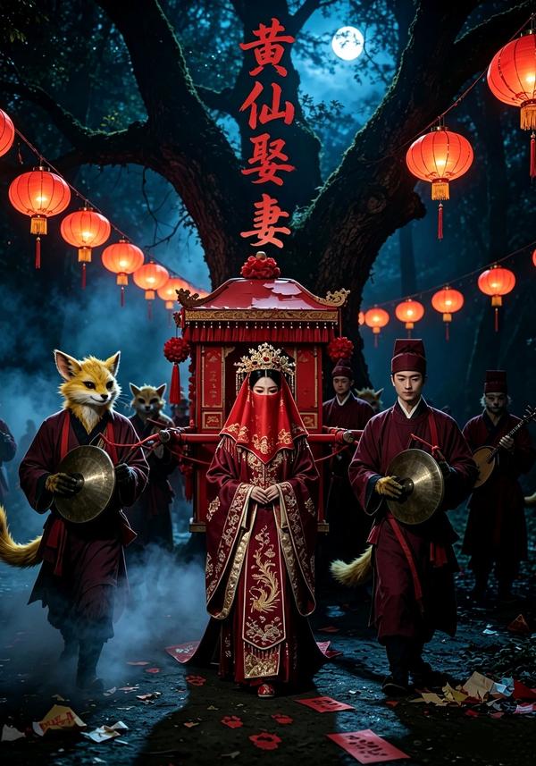 短剧《黄仙娶妻》海报