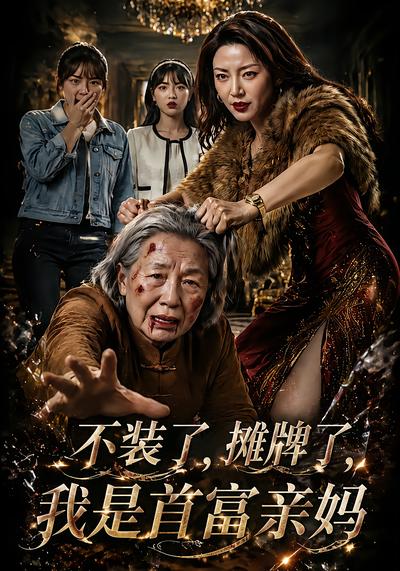 不裝了，攤牌了，我是首富親媽