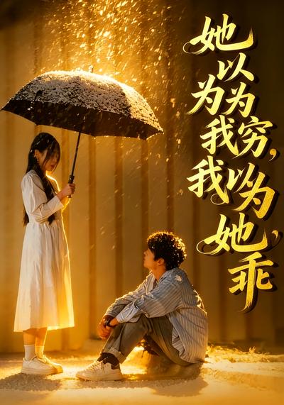 她以为我穷，我以为她乖