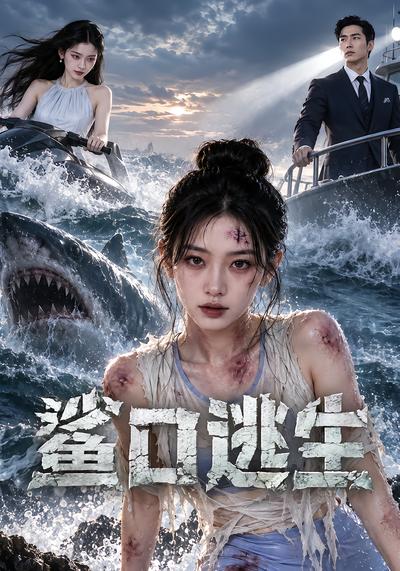 鲨口逃生封面