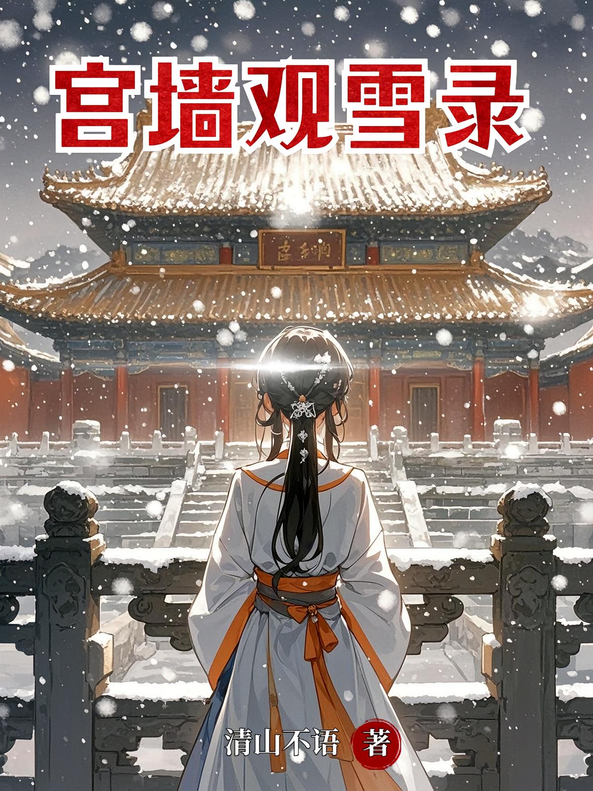 宫墙观雪录
