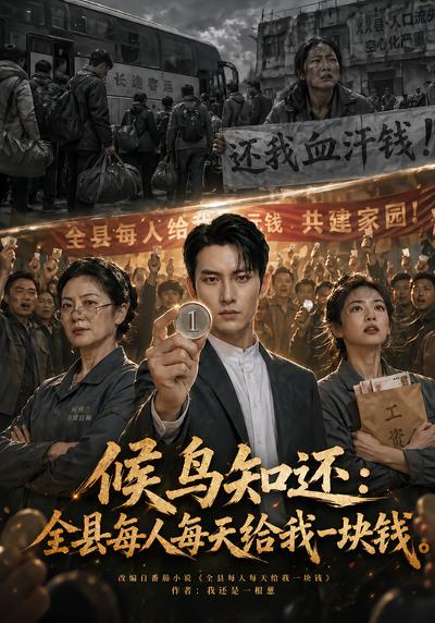 候鳥知還：全縣每人每天給我一塊錢