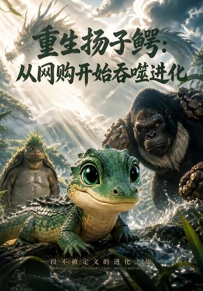 重生扬子鳄：从网购开始吞噬进化封面