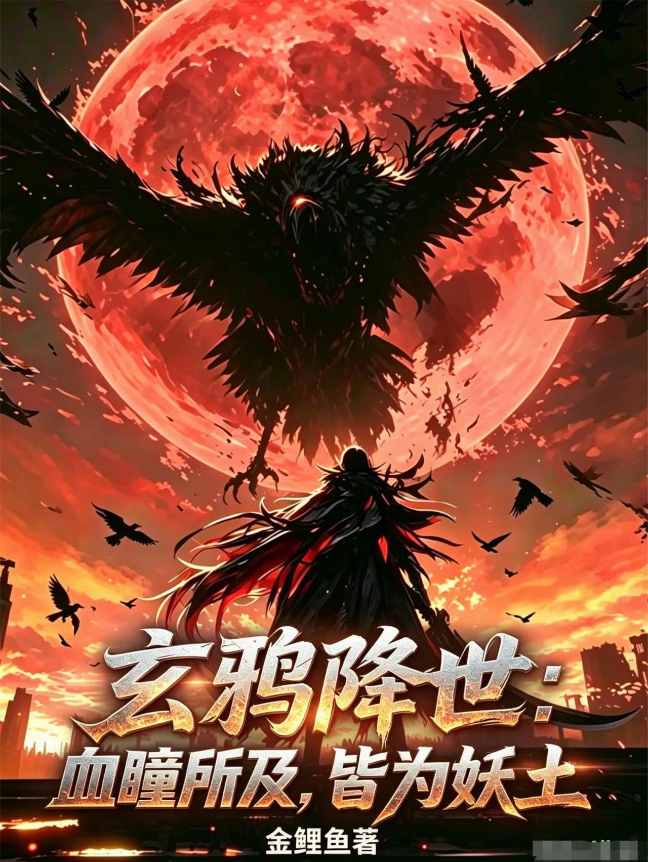 玄鸦降世，血瞳所及，皆为妖土