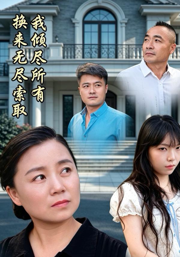 短剧《我倾尽所有，换来无尽索取》海报