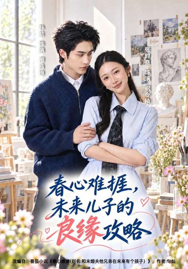 短剧《春心难捱，未来儿子的良缘攻略》海报