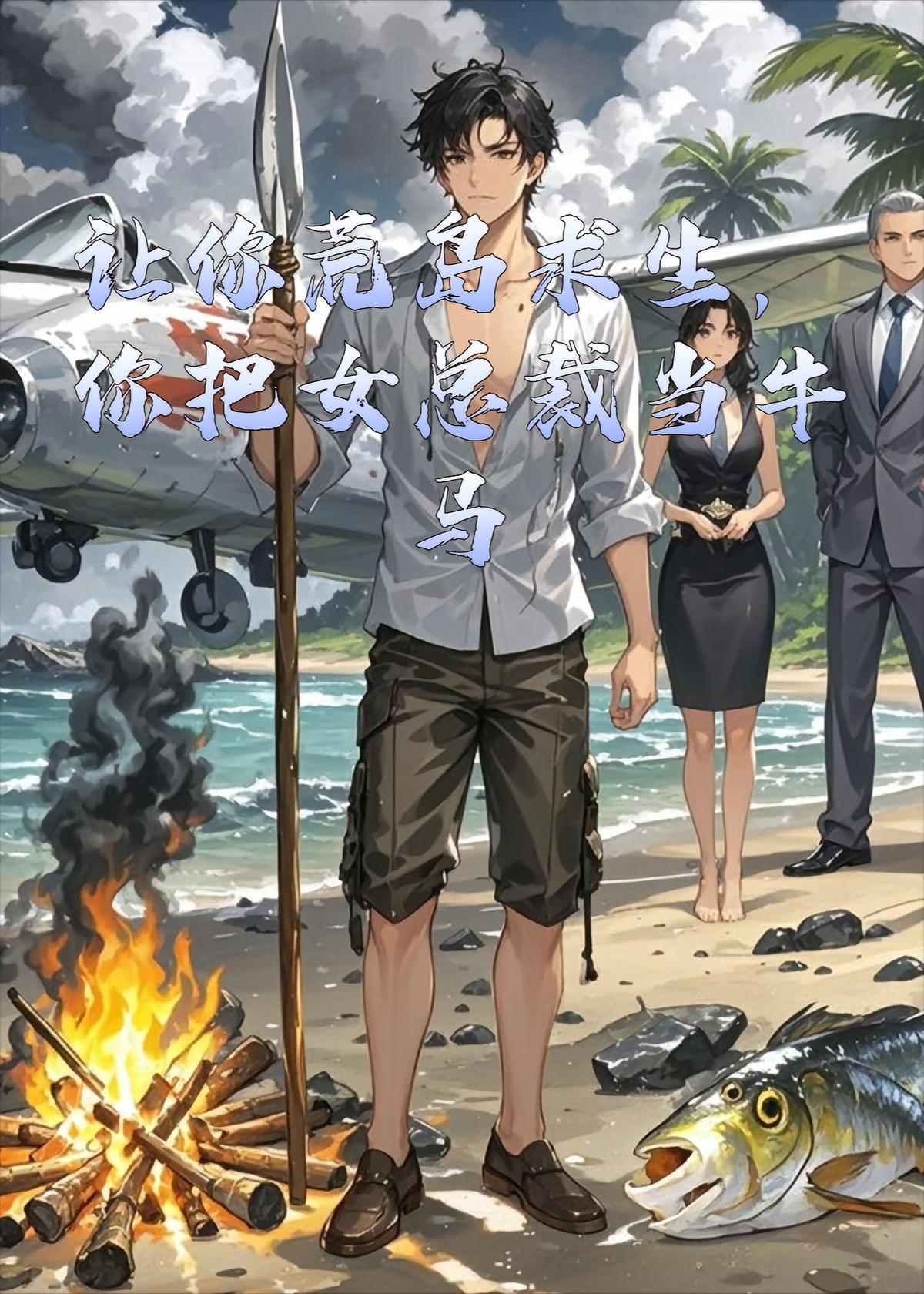 让你荒岛求生，你把女总裁当牛马？