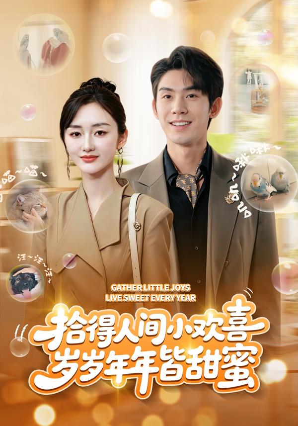 短剧《拾得人间小欢喜岁岁年年皆甜蜜》海报