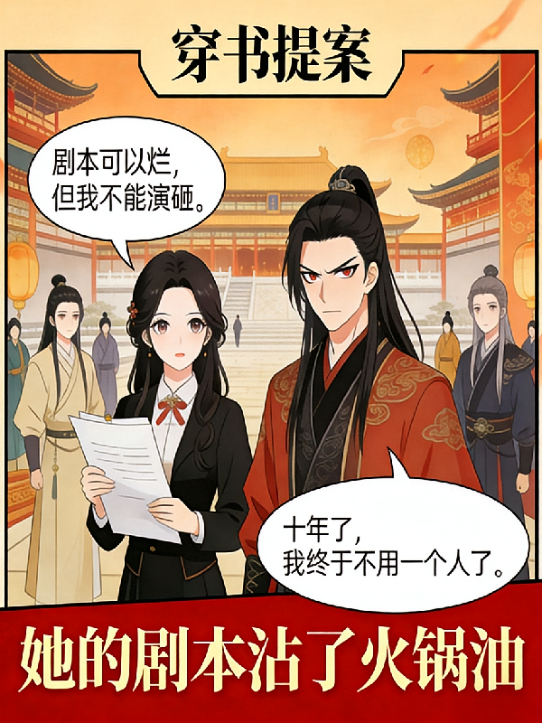 她的剧本沾了火锅油