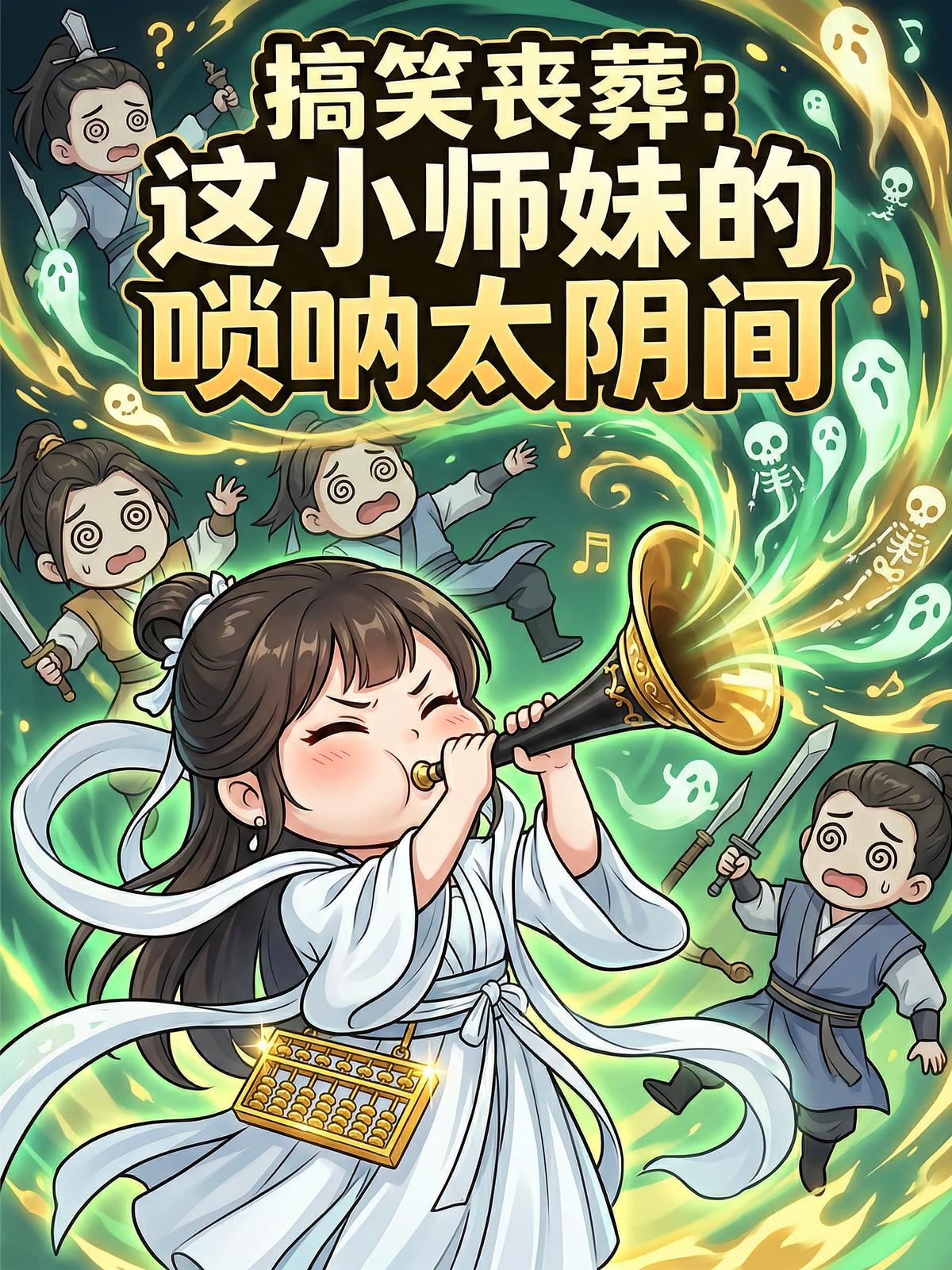搞笑丧葬：这小师妹的唢呐太阴间