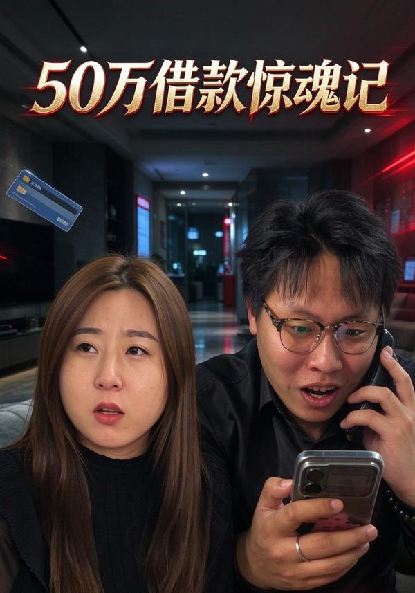 短剧《50万借款惊魂记》海报