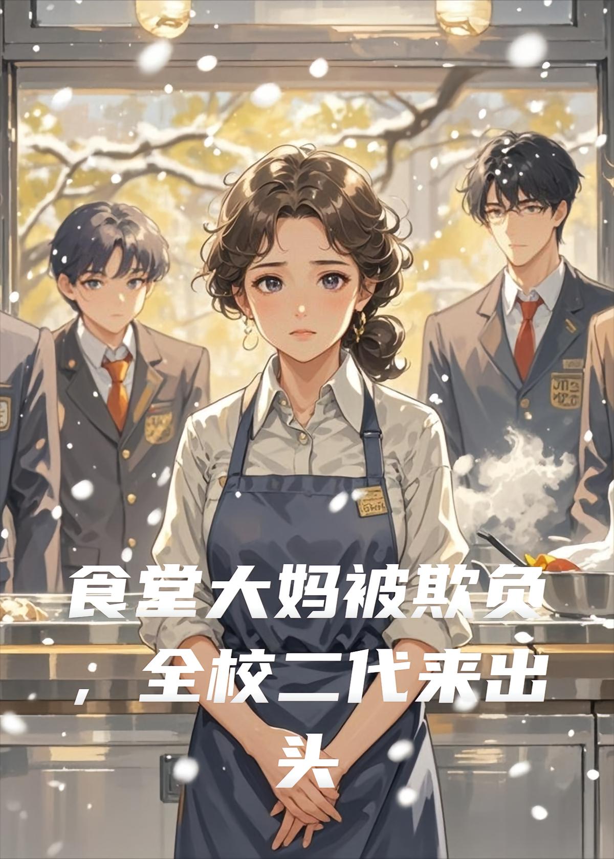 食堂大妈被欺负，全校二代来出头