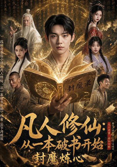 凡人修仙， 从一本破书开始封魔炼心 - 在线观看