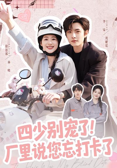 短剧《四少别宠了！厂里说您忘打卡了》海报