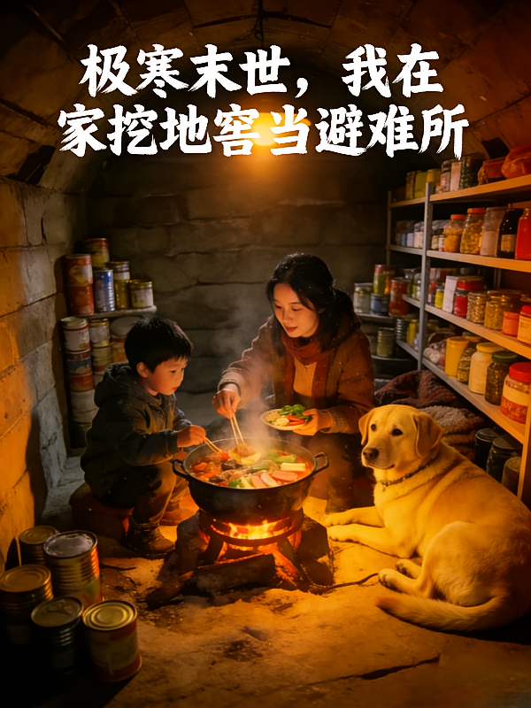 极寒末世，我在家挖地窖当避难所