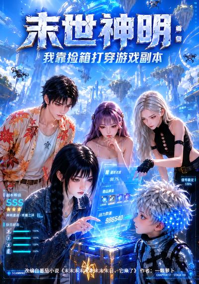 末世神明：我靠捡箱打穿游戏副本封面