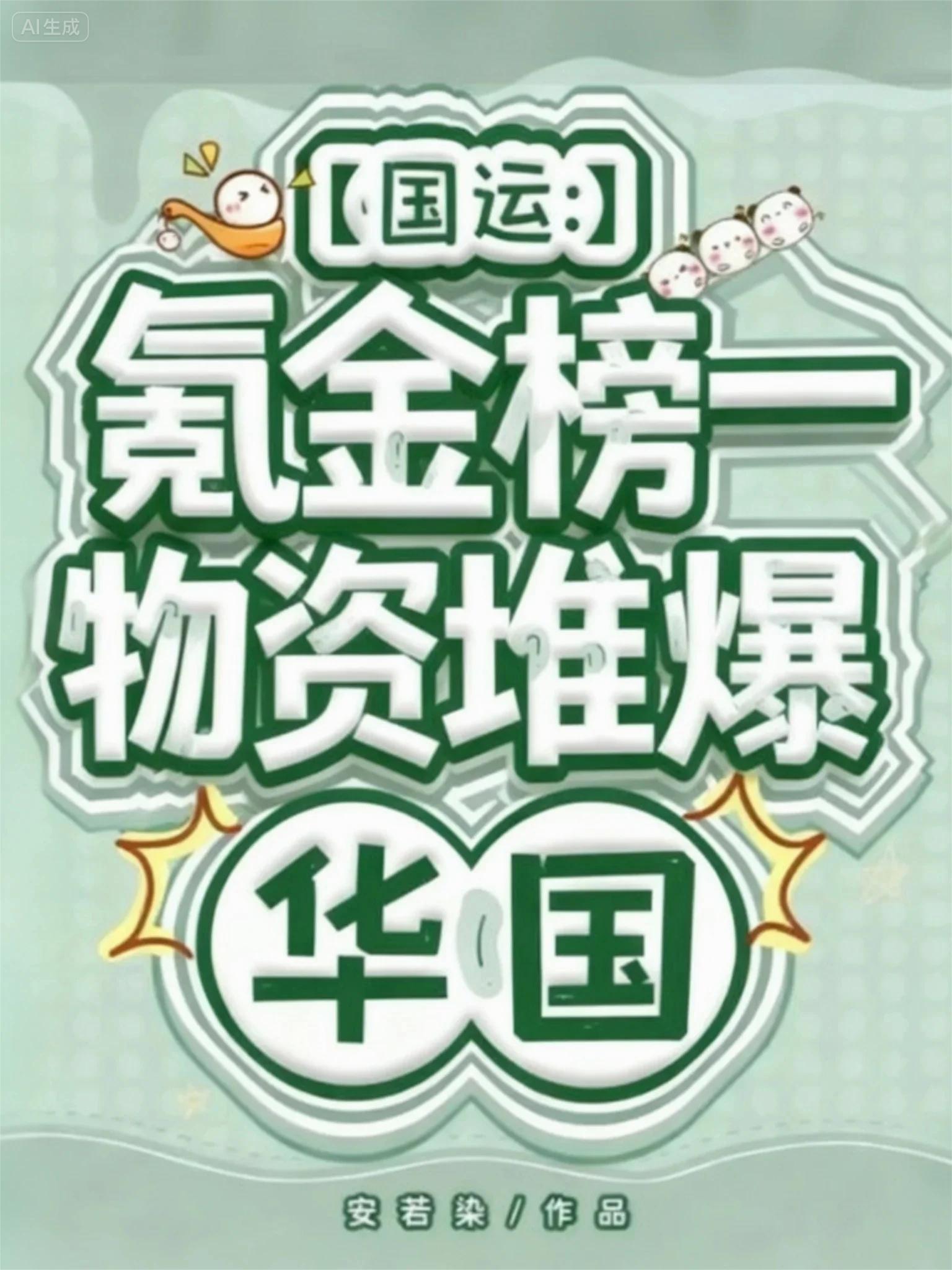 国运：氪金榜一物资堆爆华国