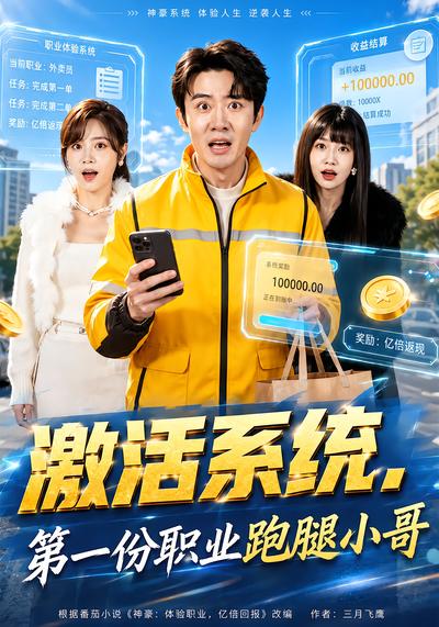激活系统，第一份职业跑腿小哥 - 在线观看