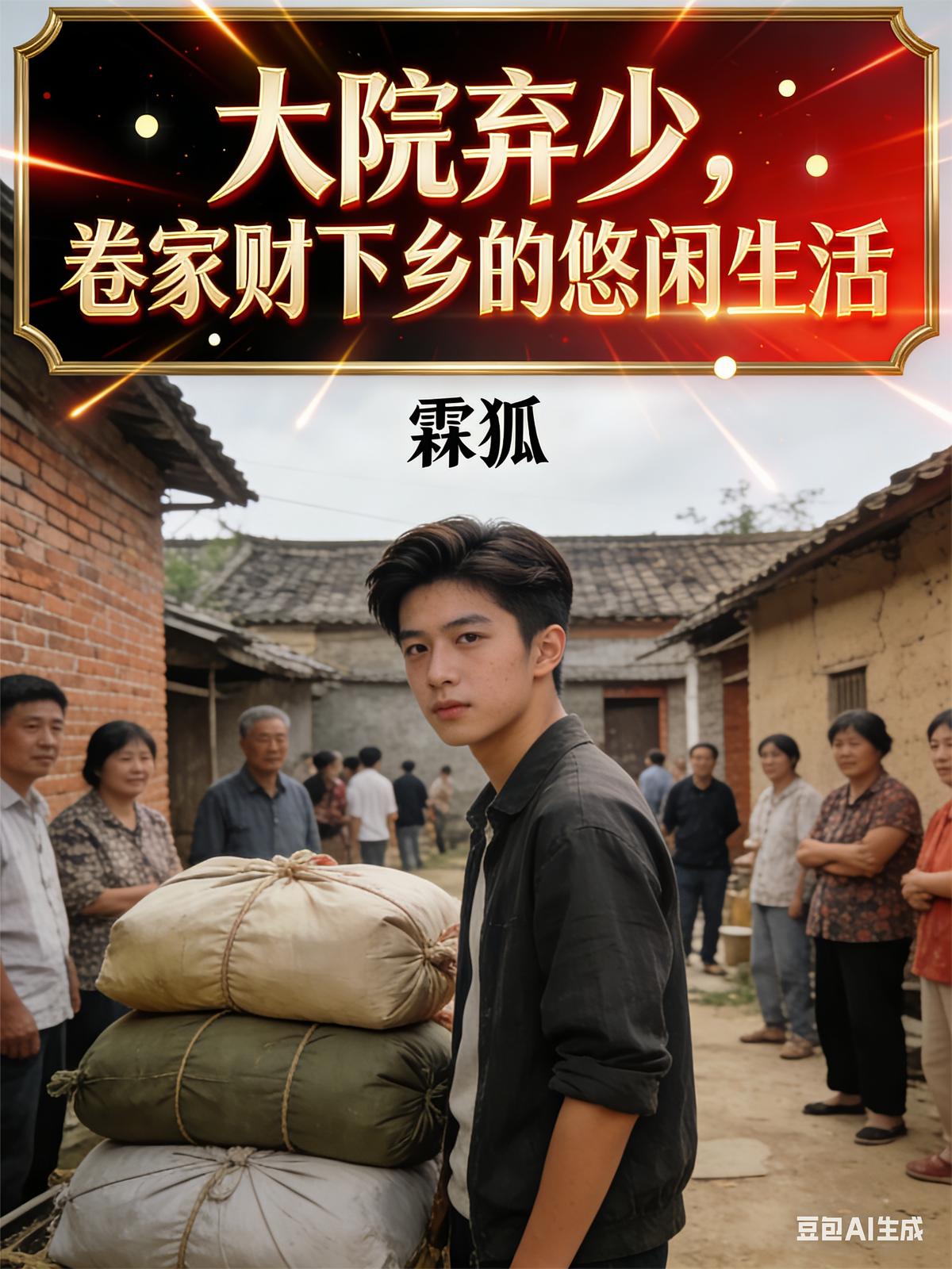 大院弃少，卷家财下乡的悠闲生活