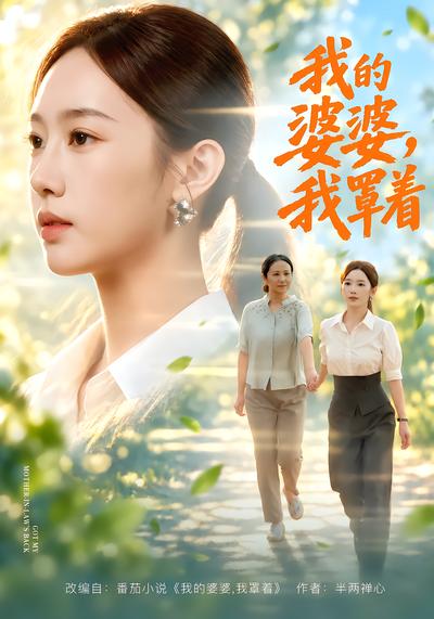 短剧《我的婆婆，我罩着》海报