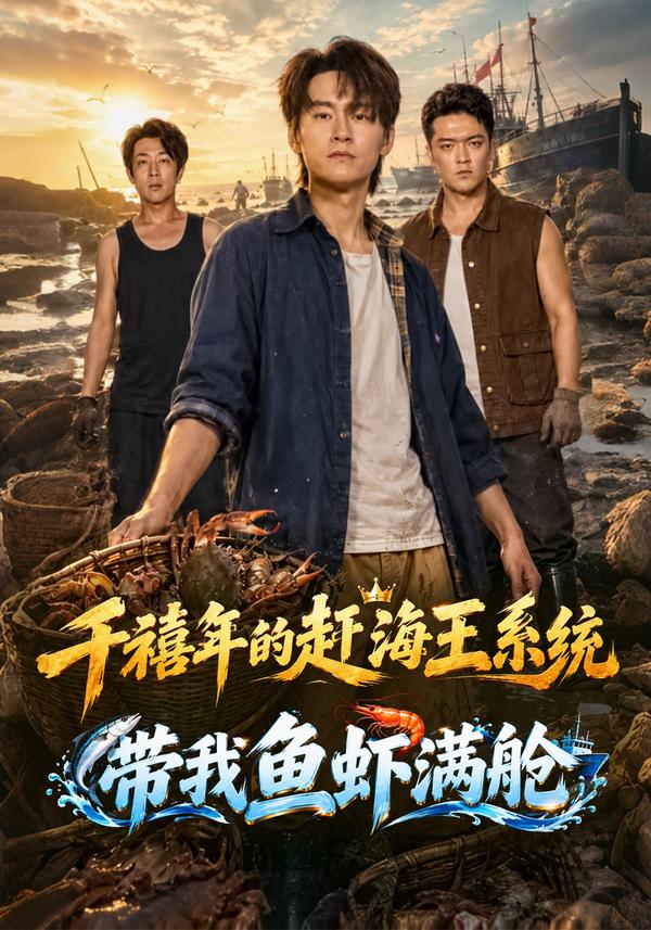 短剧《千禧年的赶海王系统带我鱼虾满舱》海报