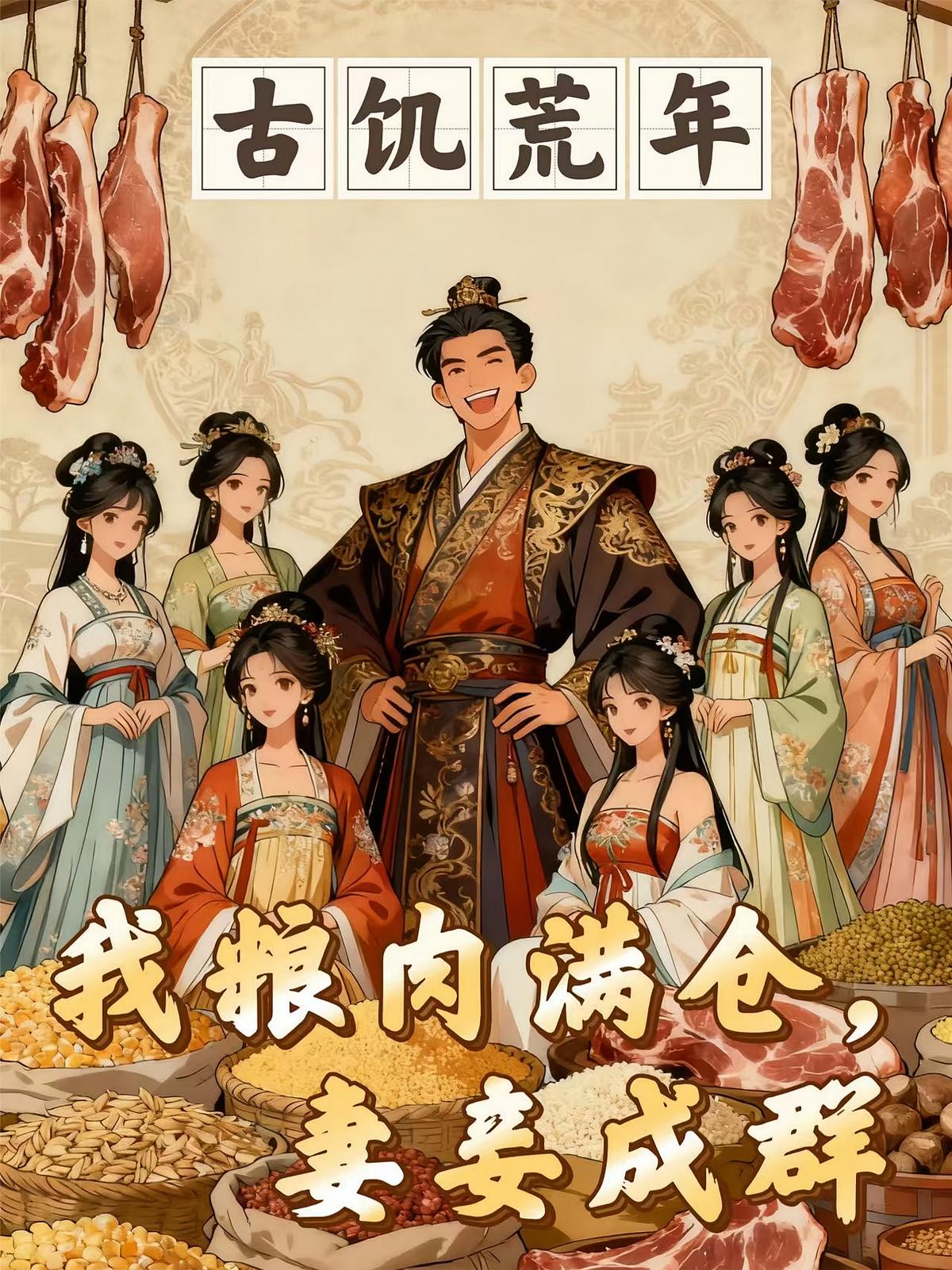 古饥荒年：我粮肉满仓，妻妾成群