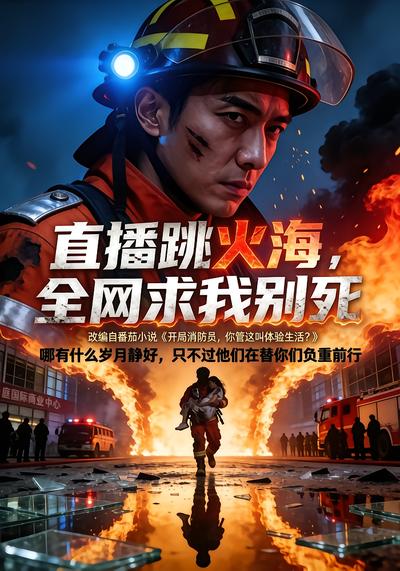 直播跳火海全網求我別死