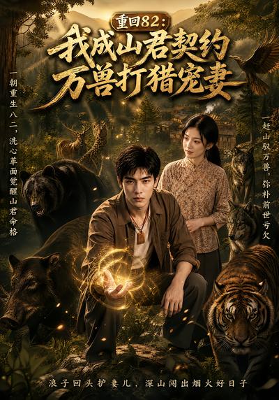 重回82：我成山君契约万兽打猎宠妻封面